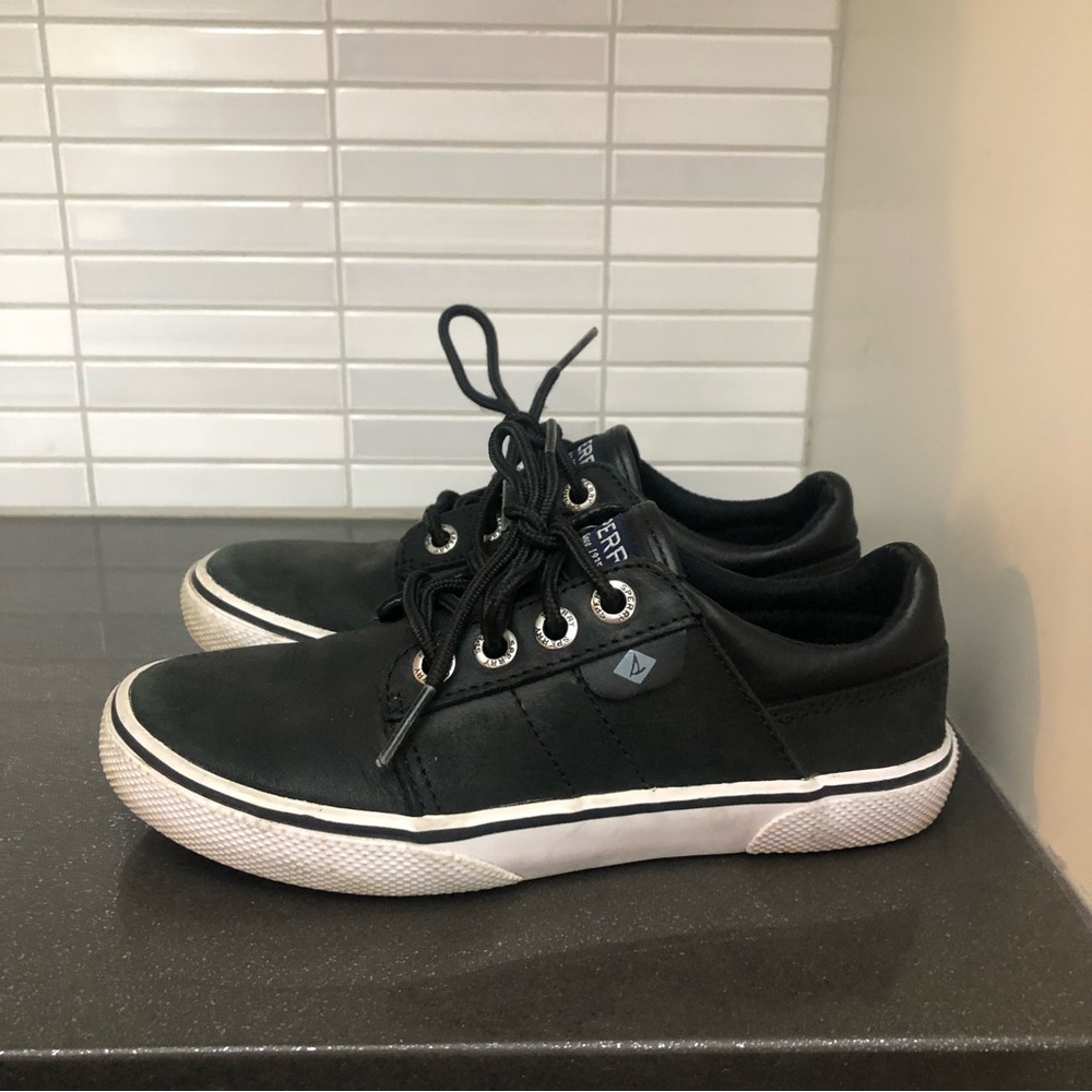 Sperry kids Ollie leather lace up sneakers